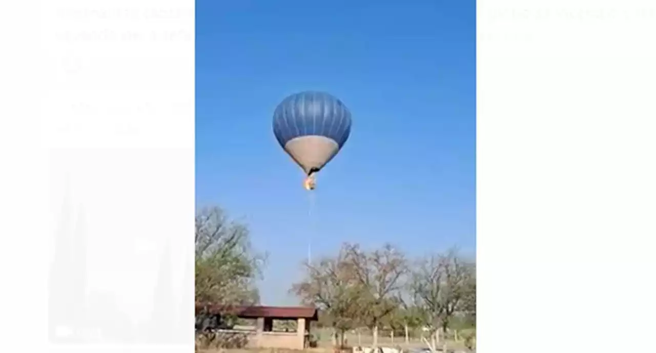 VIDEO: En pleno vuelo se incendia globo aerostático en Teotihuacán; mueren dos personas | El Universal