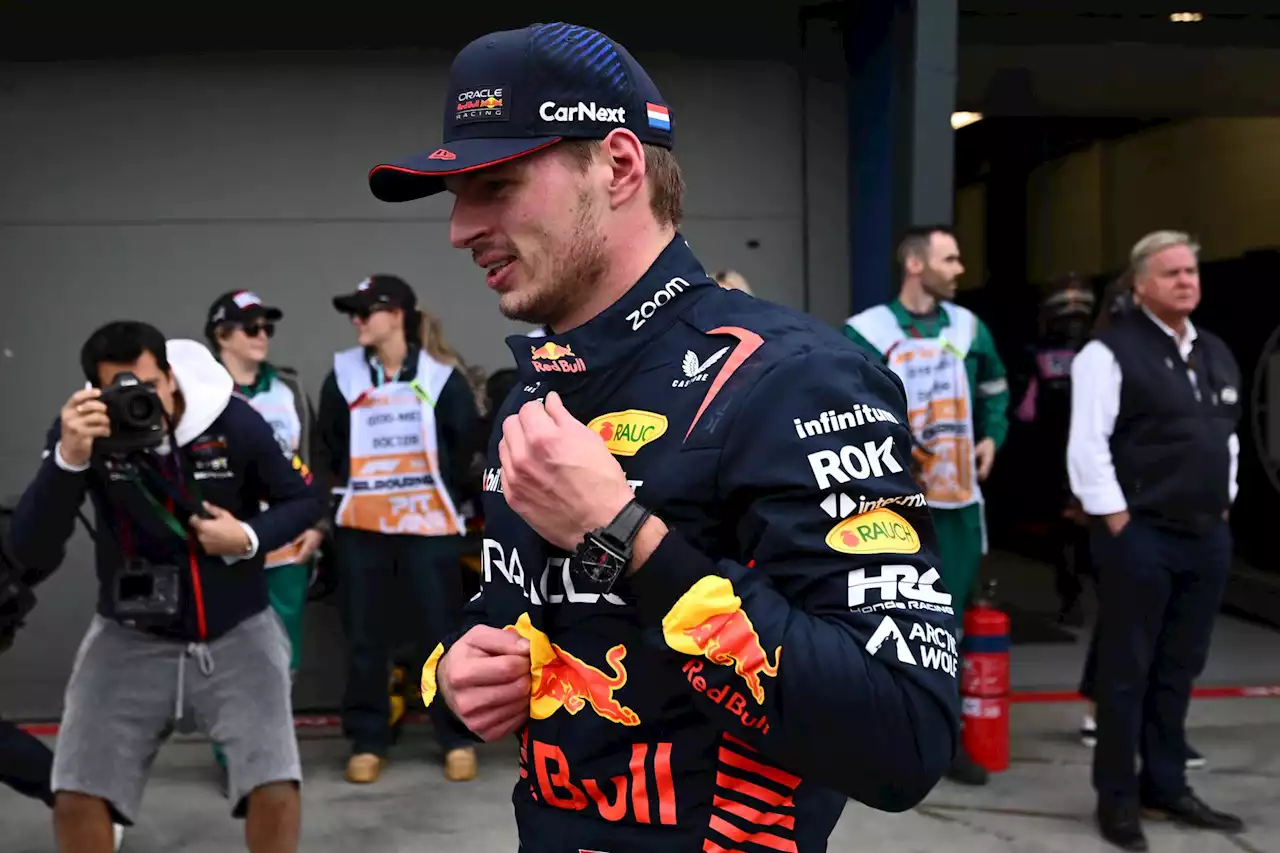 Max Verstappen saldrá primero en el Gran Premio de Australia