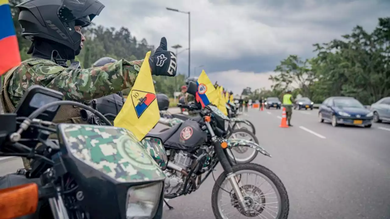 Semana Santa: 10.300 soldados garantizarán seguridad en las vías del país