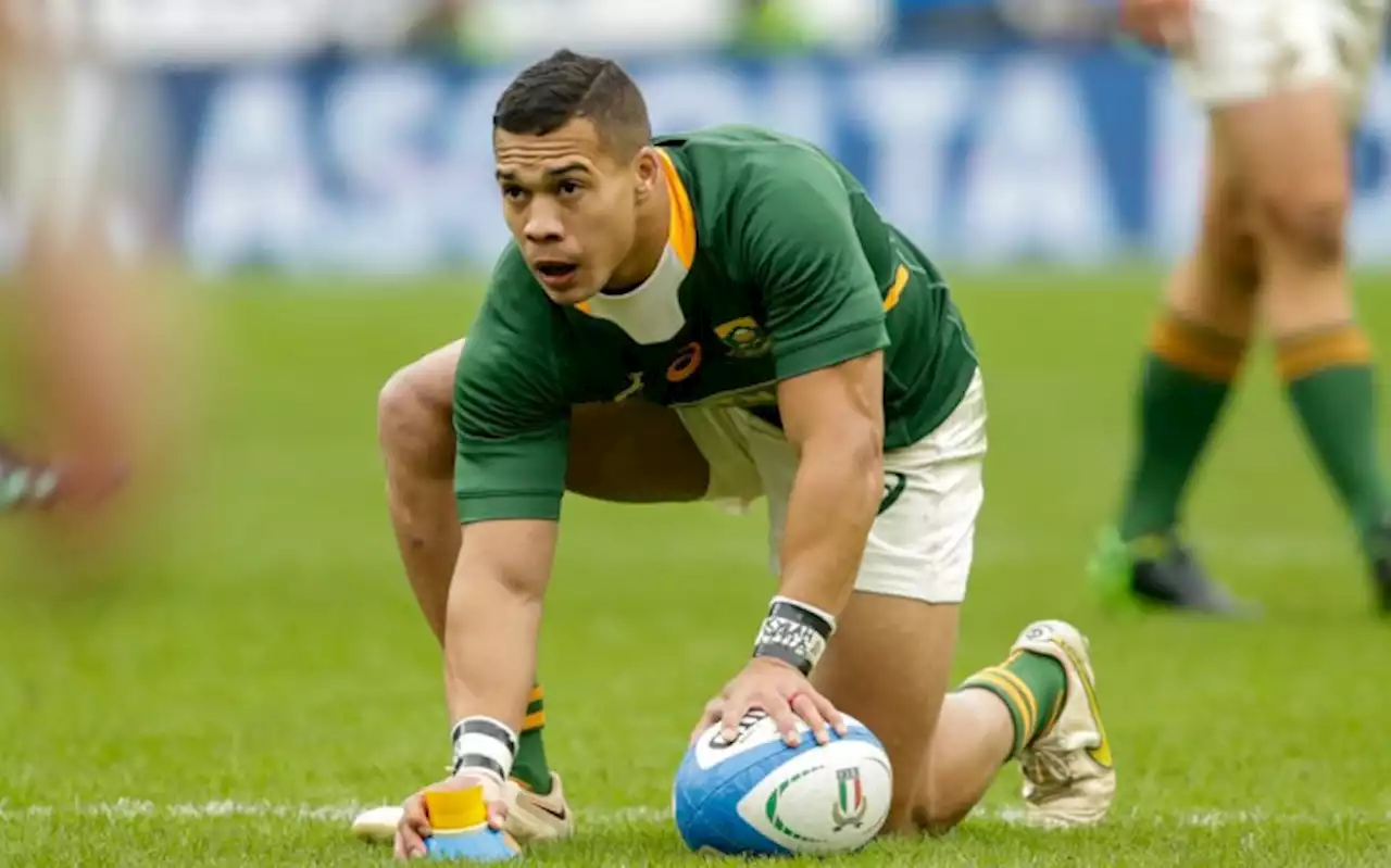 Springboks' Kolbe out for up to a month with ankle issue