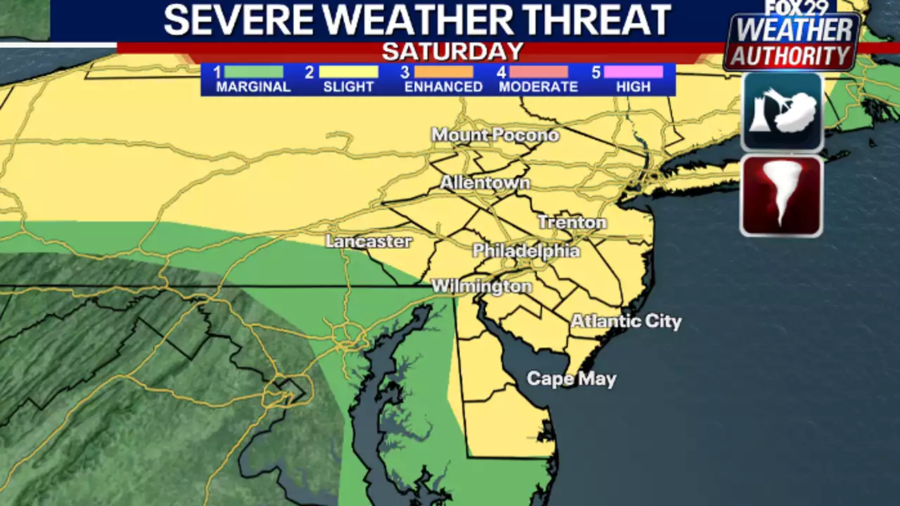 Weather Authority: Risk of severe weather as rain, wind turns into possible evening storms