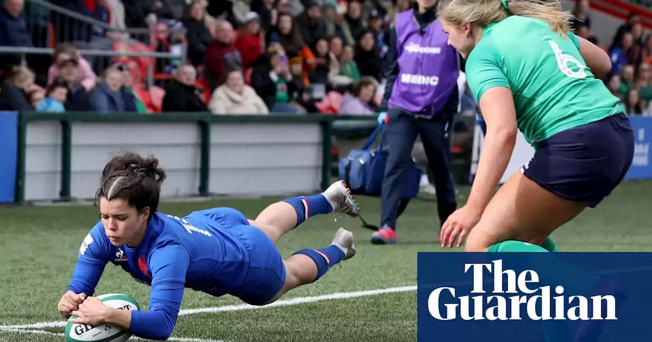 France crush Ireland in Women’s Six Nations despite early red card