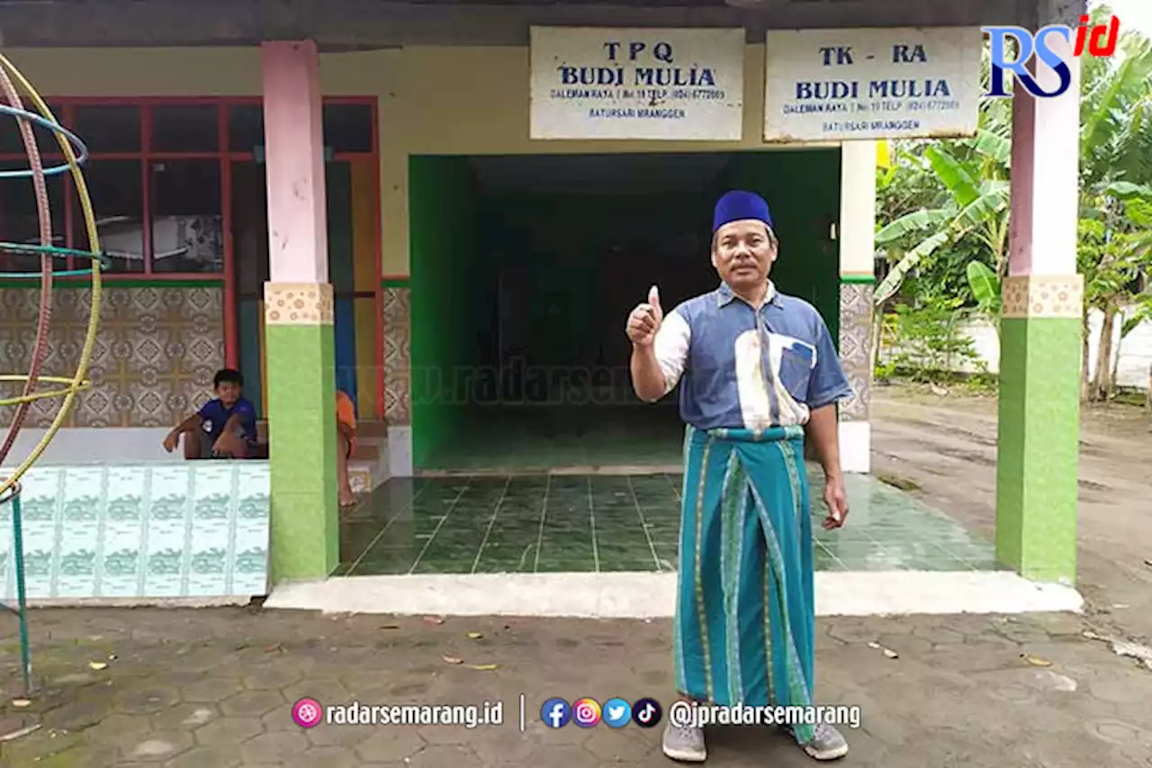 27 Tahun Menjadi Agen Jawa Pos Radar Semarang, Bisa Bangun TPQ, Sekolah, dan Masjid