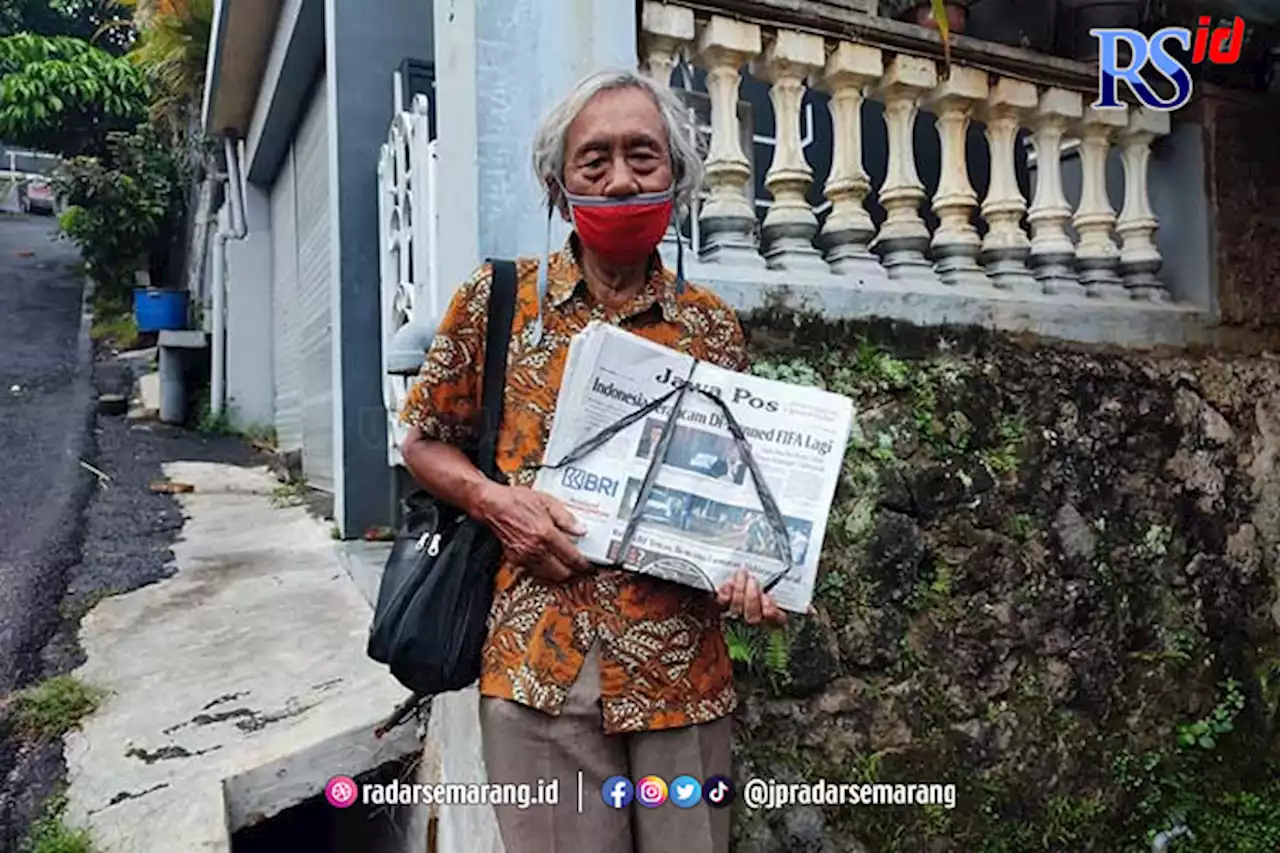 Selama Masih Sehat Tetap Ingin Jadi Agen Koran