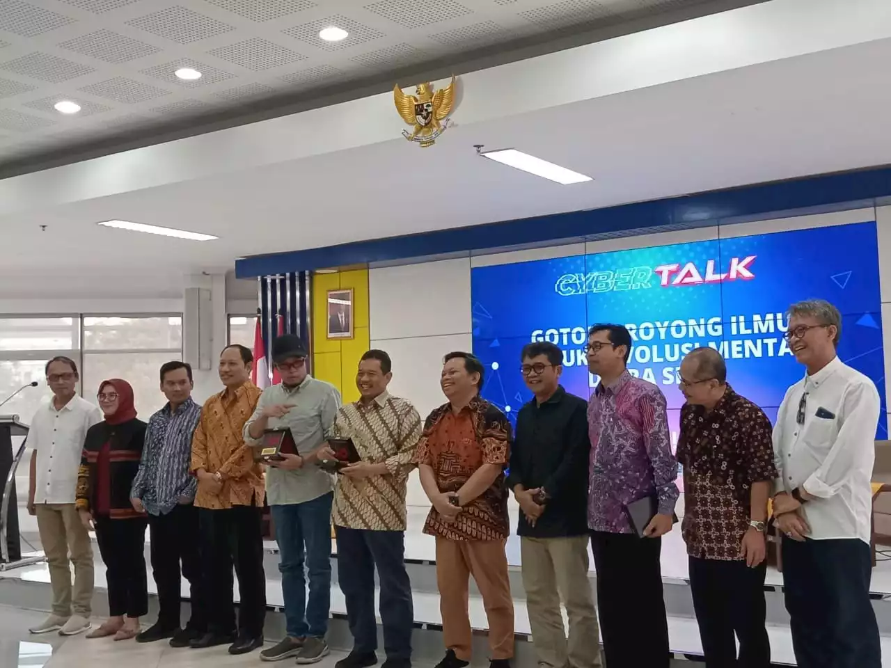 Gandeng Kemenko PMK, Pandi Institute Gelar Cybertalk, Wujudkan Indonesia Emas 2024