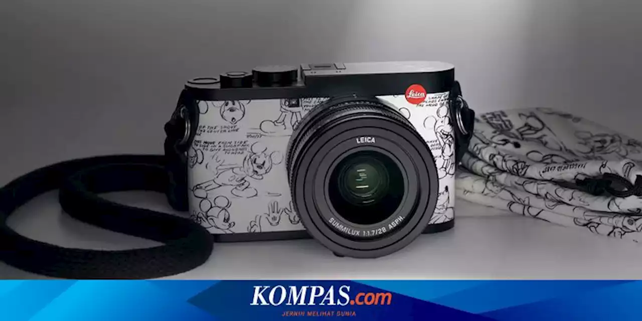 Kamera Edisi Terbatas Leica, Rayakan 100 Tahun Disney