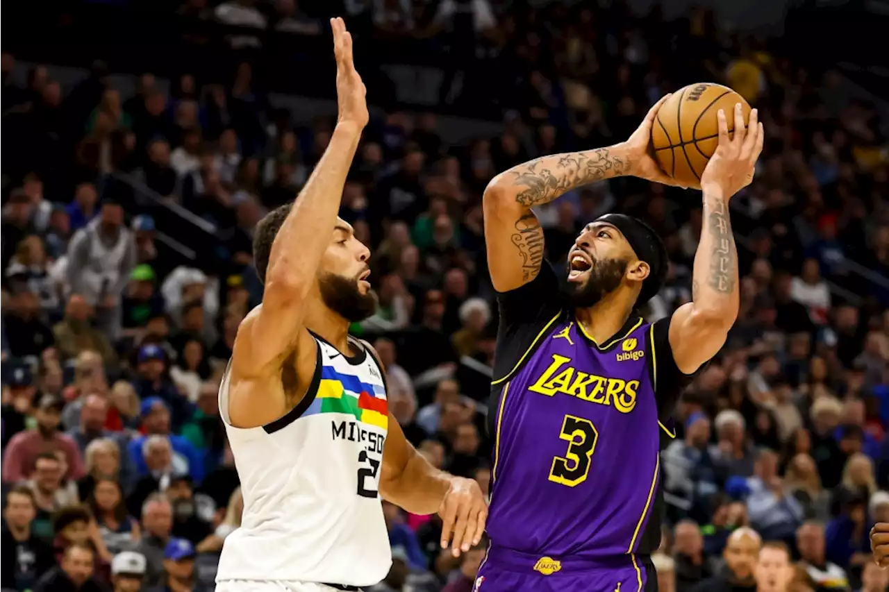 Anthony Davis, Lakers overtake Timberwolves in standings with dominant 2nd half