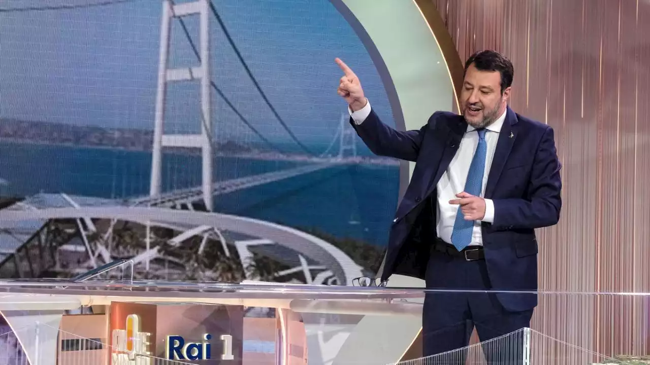 Ponte sullo Stretto di Messina, Salvini: “Decreto bollinato, costo stimato in 10 miliardi”