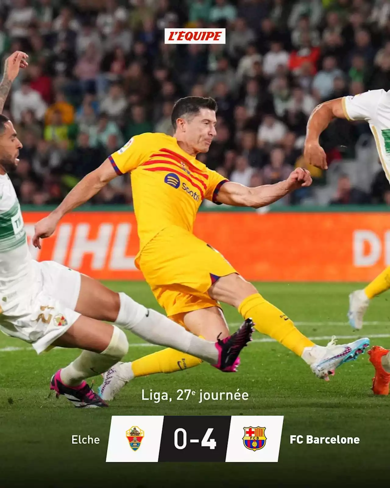 Elche 0-4 FC Barcelone, La Ligarésumé du match (01/04/2023)