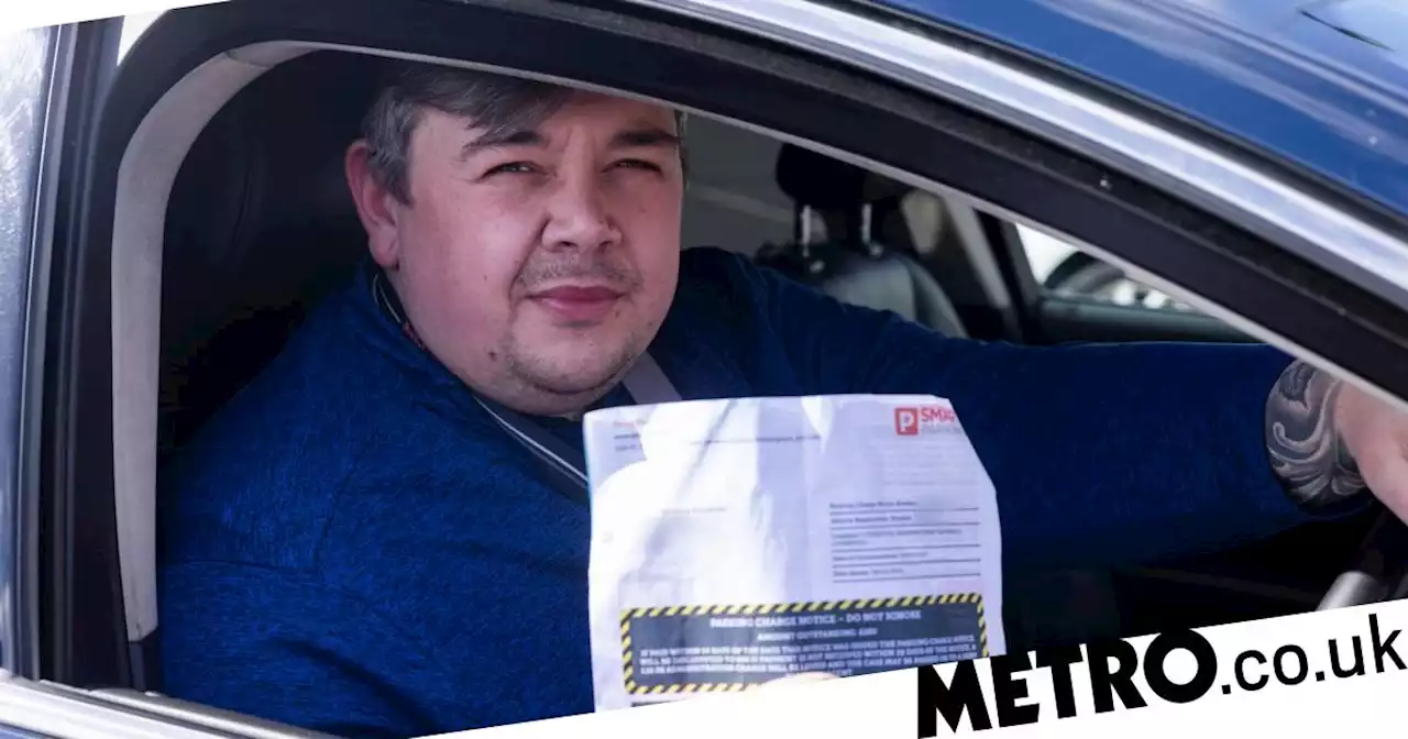 Dad's 'heart sank' after being fined £100 for parking at B&Q