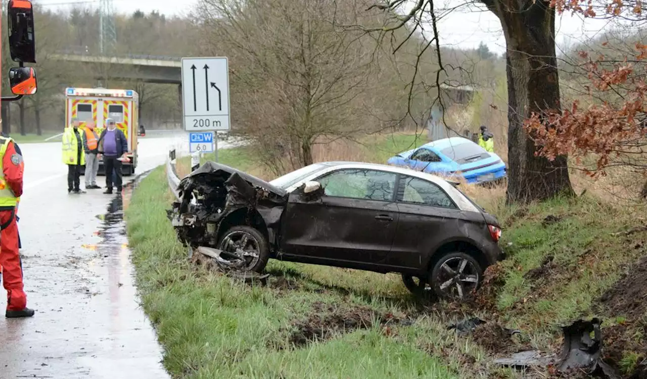 Porsche, Mercedes, Audi: Mehrere Verletzte bei Unfall auf Autobahn bei Hamburg