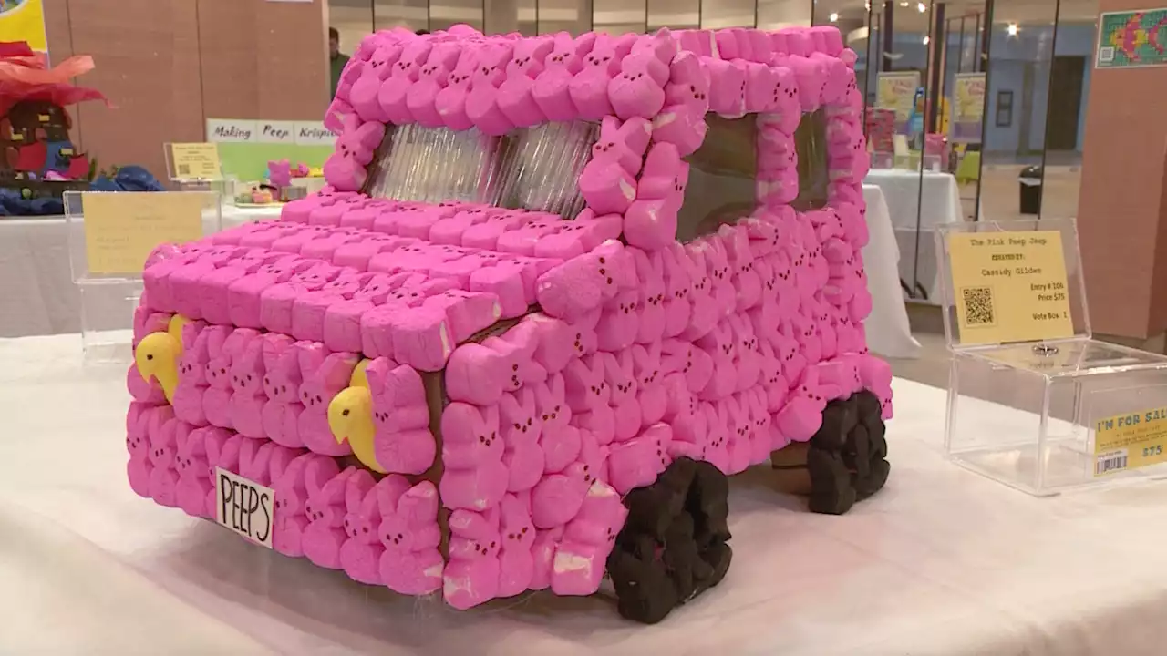 Sweet Treat: Maryland's Annual 'Peeps' Show Features Art Made Entirely of Popular Marshmallow Candy