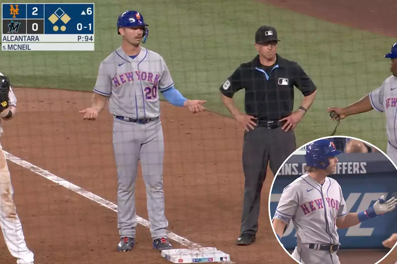 MLB apologizes to Mets, admits Pete Alonso-Jeff McNeil call was wrong