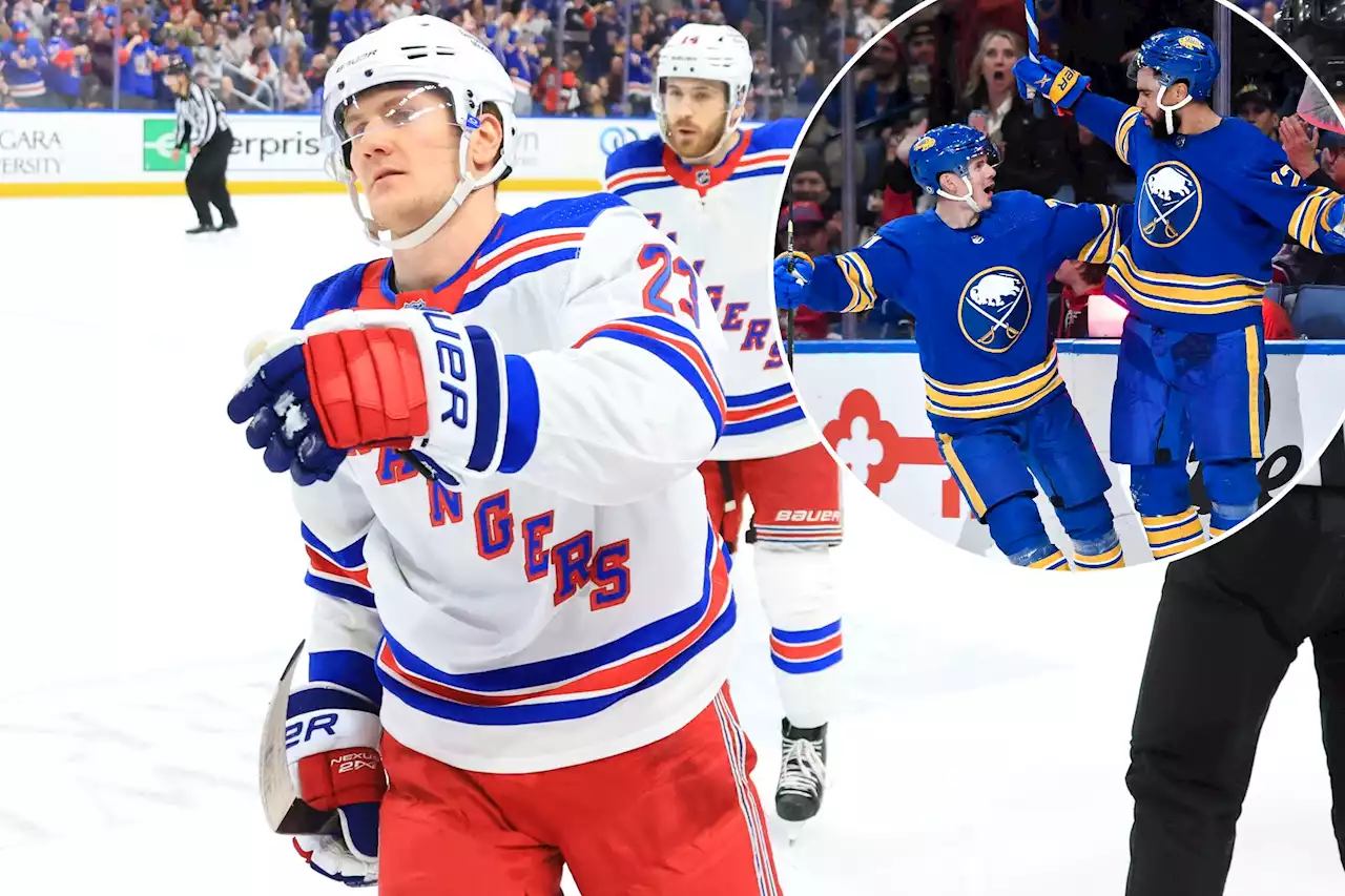 Rangers rally to salvage a point but lack urgency in overtime loss to Sabres