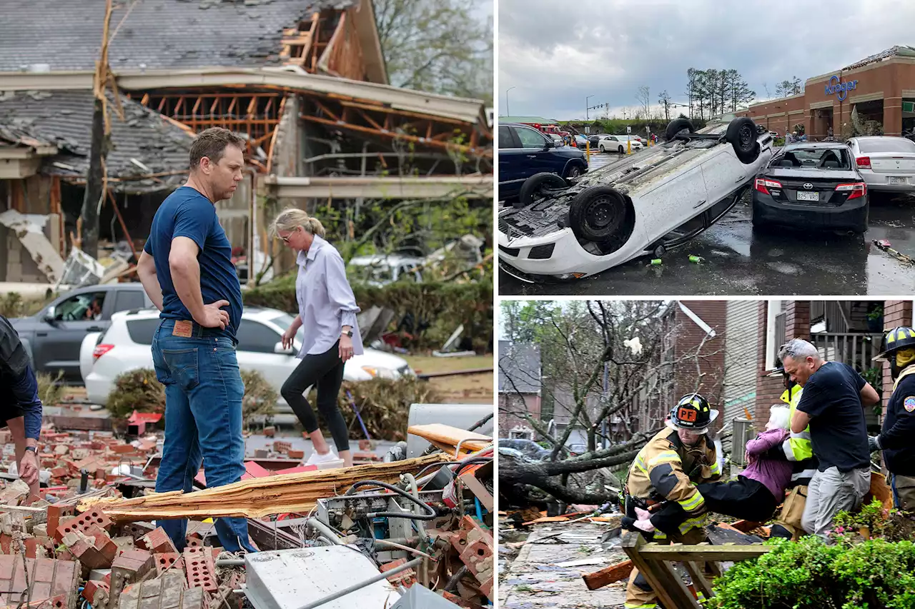 Seven dead, dozens injured in horrific South and Midwest storm