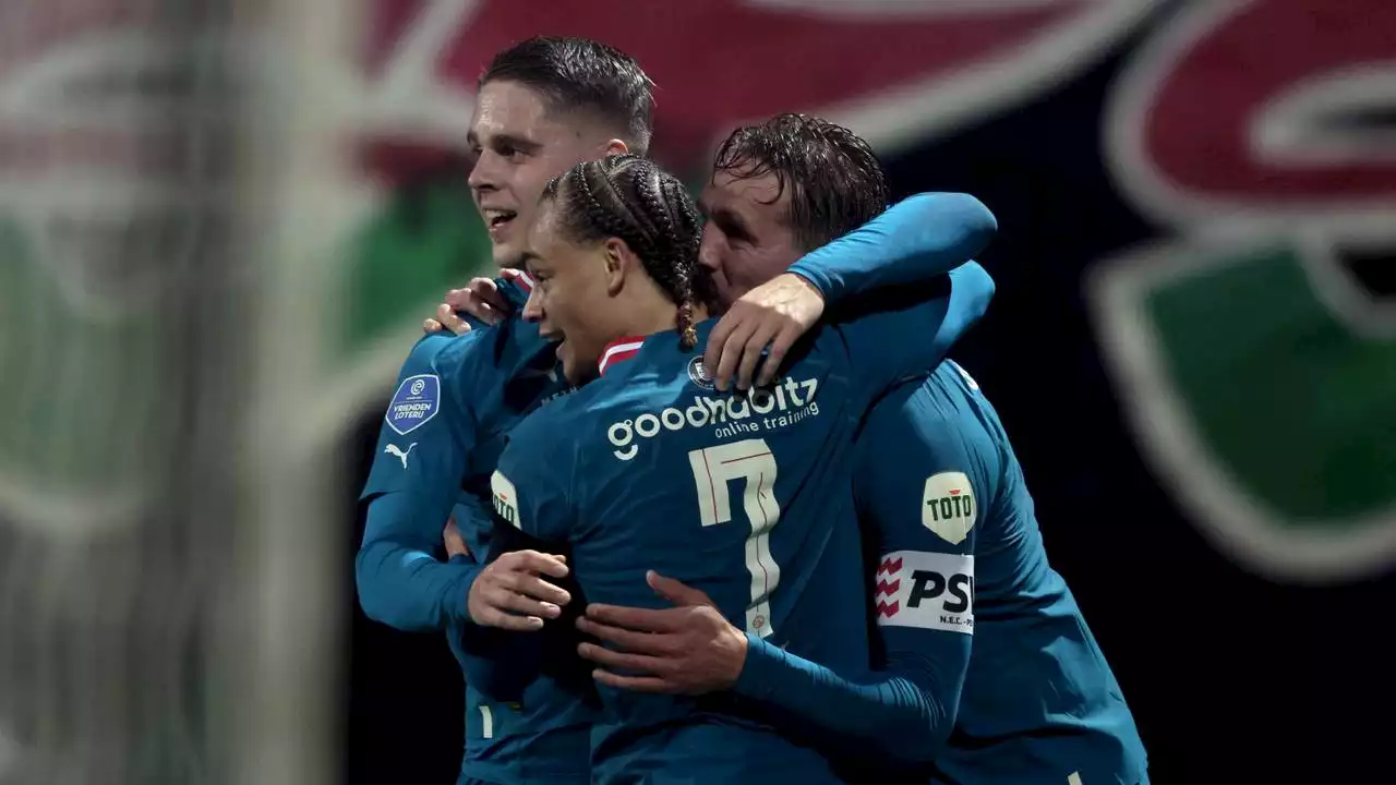 PSV is voor rust al klaar met NEC en wint met 4-2