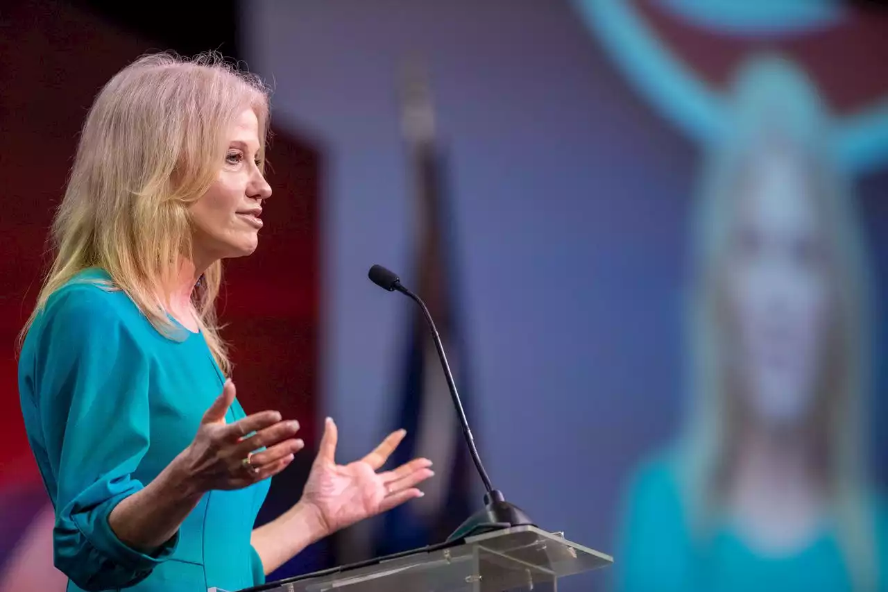 Kellyanne Conway says she could argue for either Trump or DeSantis ‘very easily’