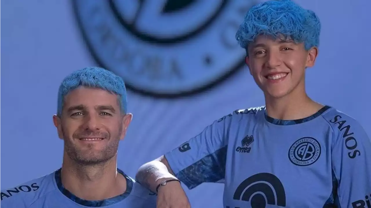 Belgrano presentó su nueva camiseta con homenaje a Rodrigo