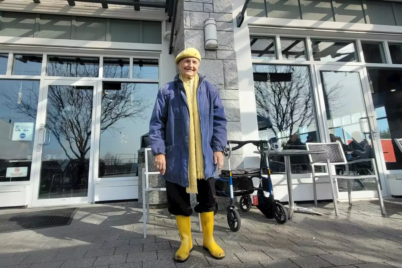 Morning coffee, daily walk a must for 101-year-old B.C. woman