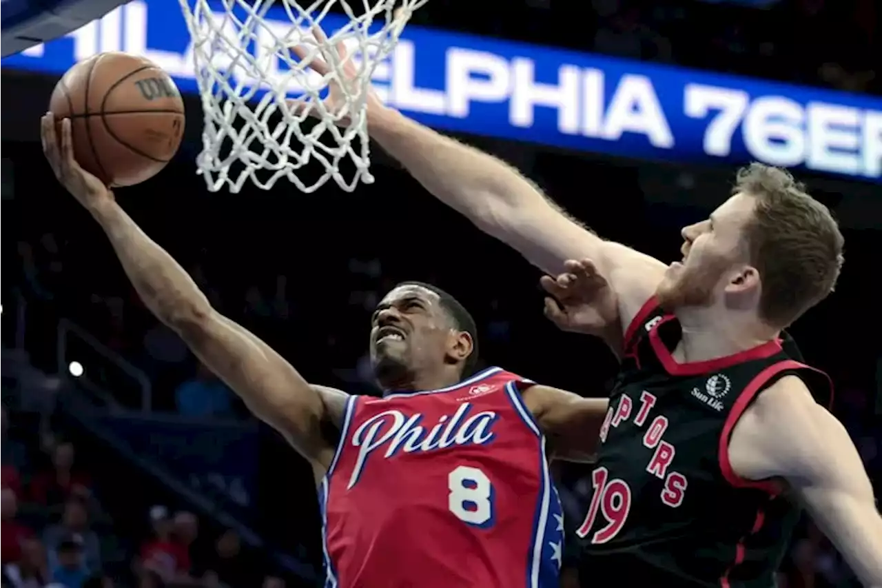 Sixers hold off Toronto Raptors, 117-110, as their postseason rotation could be materializing