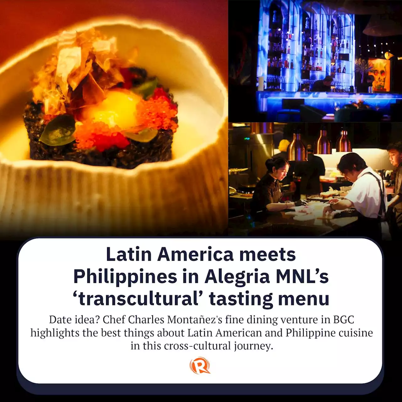 Latin America meets Philippines in Alegria MNL’s 'transcultural' tasting menu