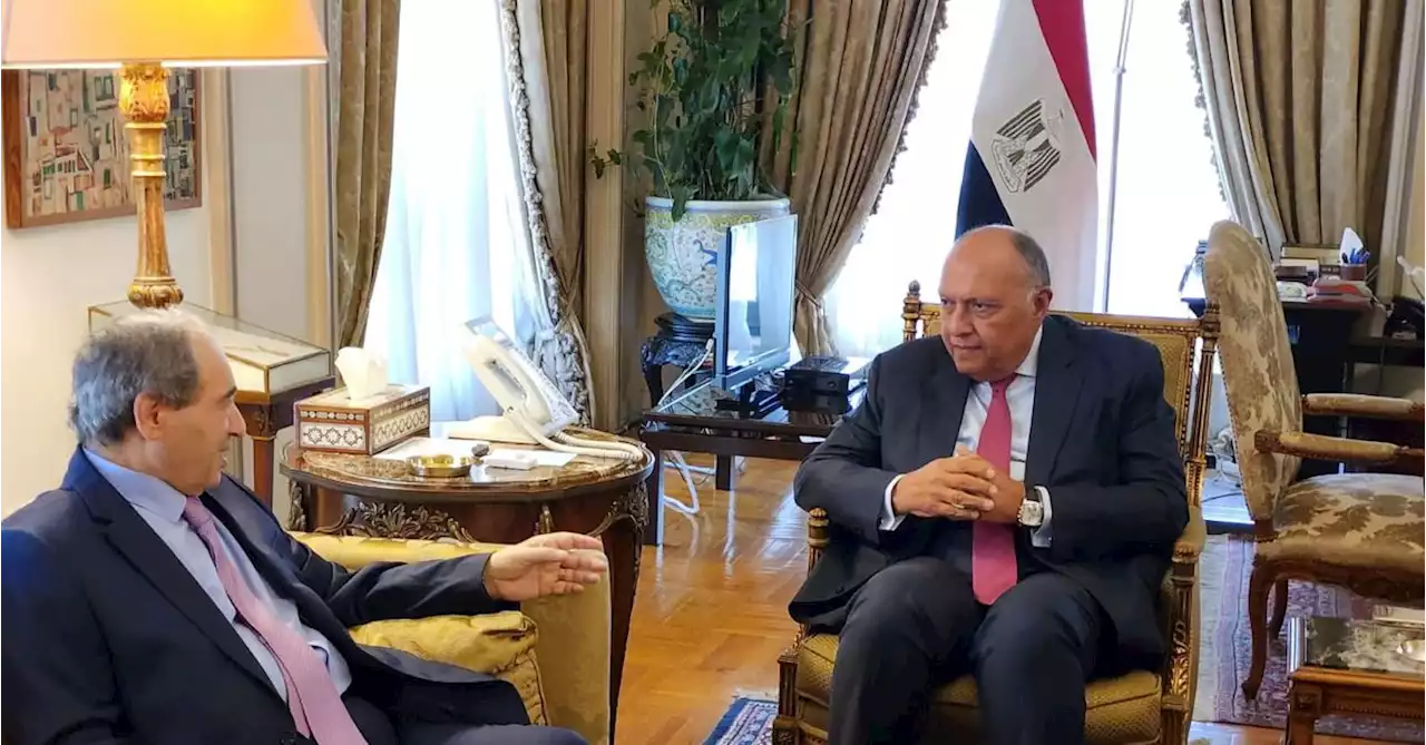 Egypt and Syria commit to closer ties as foreign minister visits Cairo