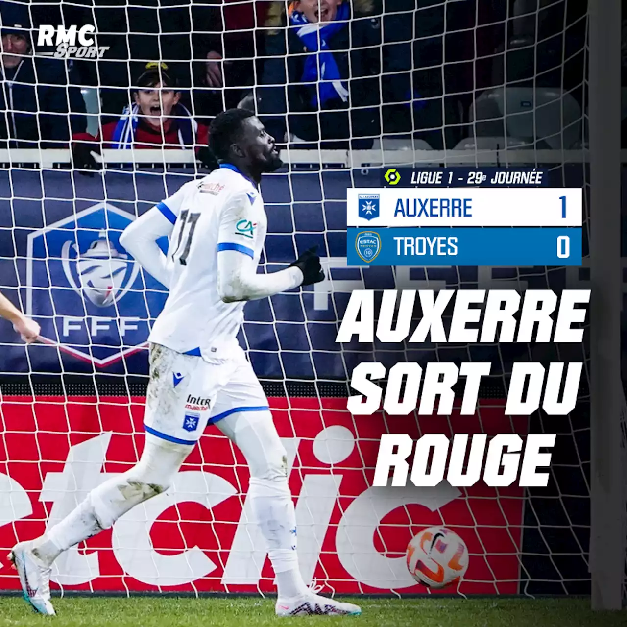 Auxerre remporte le derby contre Troyes grâce à M'Baye Niang