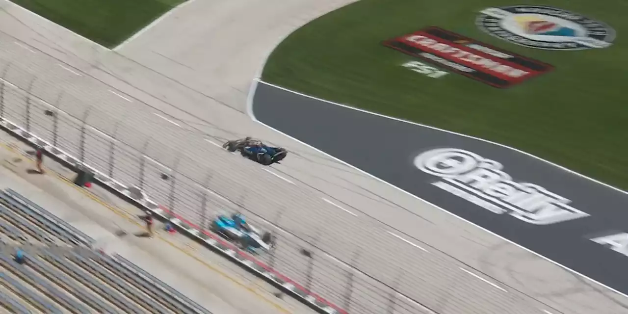 IndyCar Driver Spins Three Times at 200 MPH, Saves It