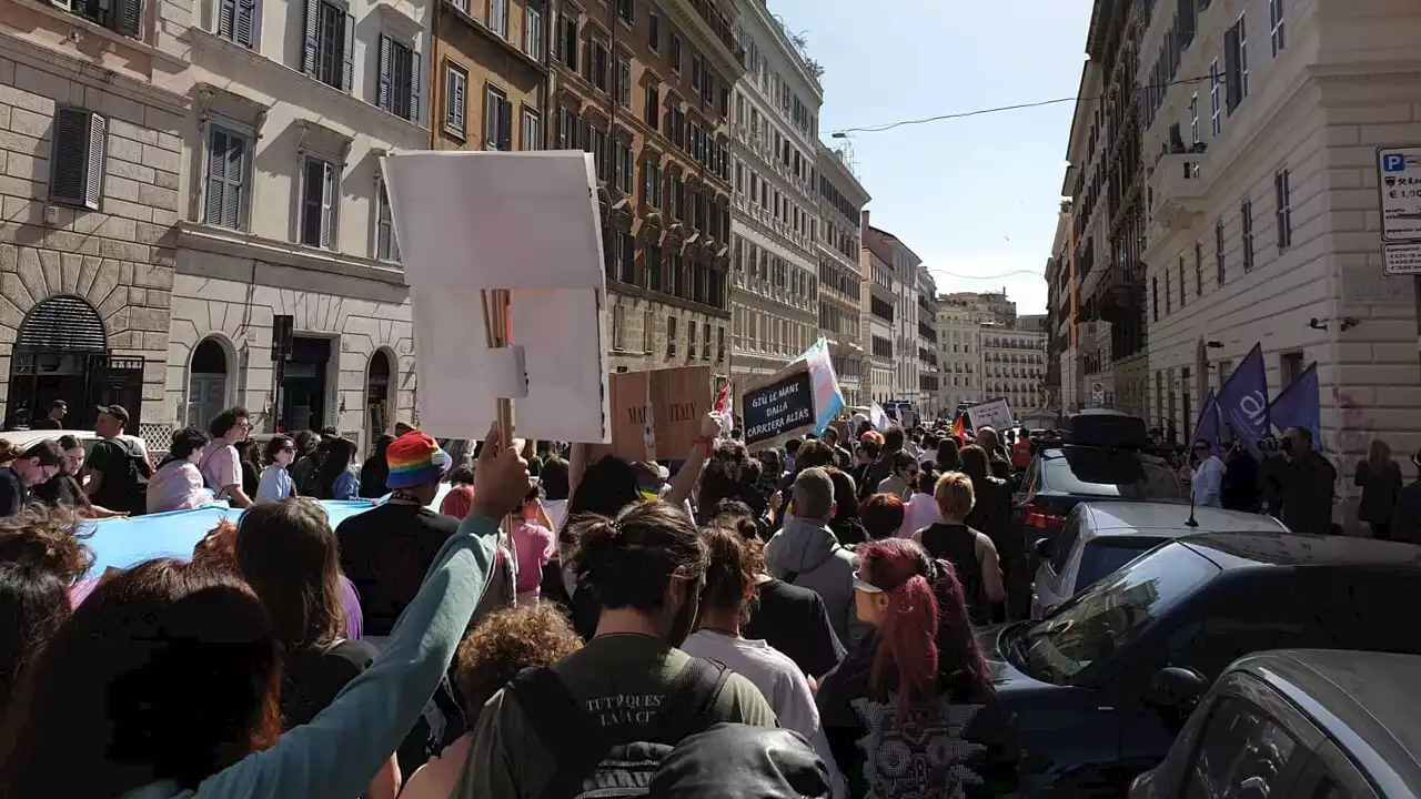 Giornata della visibilità trans, migliaia in corteo per le strade di Roma