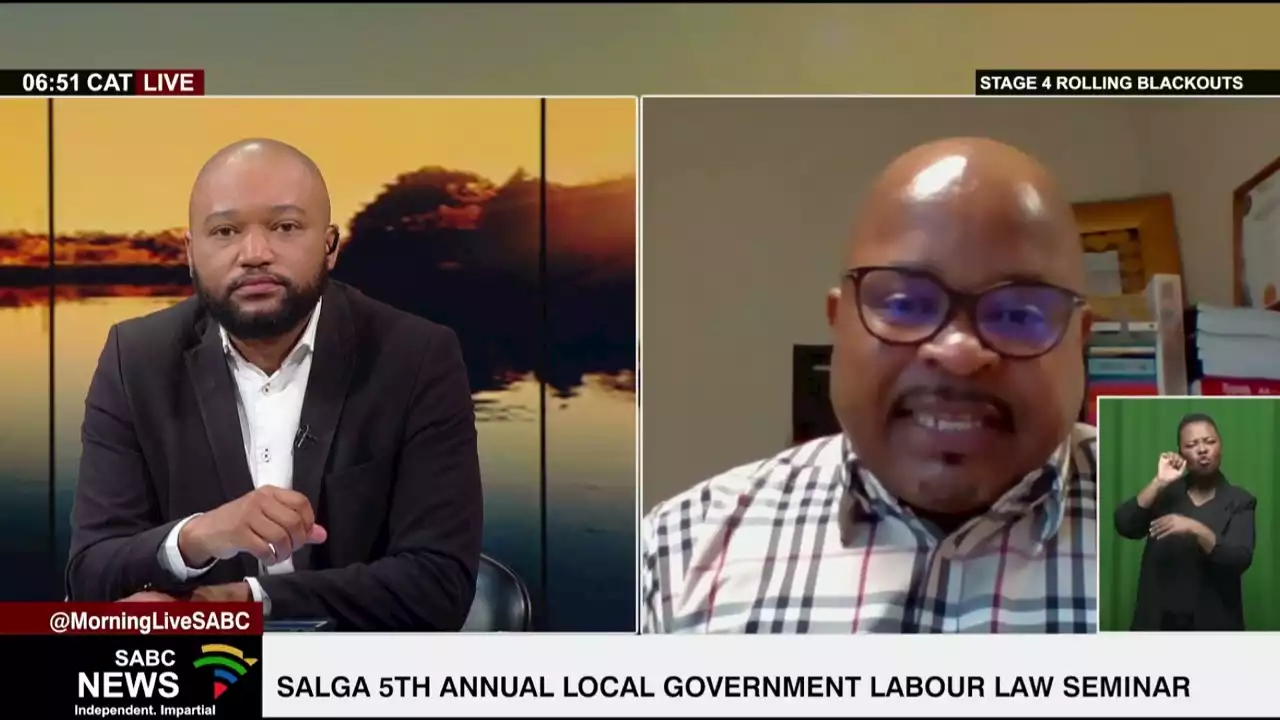 SALGA holds 5th annual local government labour law seminar - Zwe Ndlala shares more