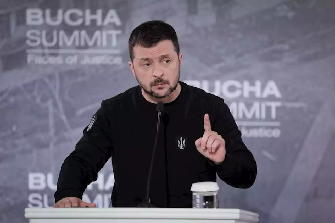 Ukraine’s Zelensky says Russian UN Security Council presidency is absurd