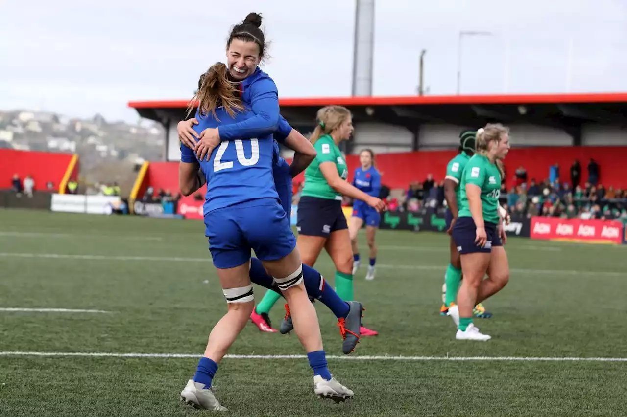 Tournoi des Six-Nations féminin : la France se rassure et déroule en Irlande (3-53)