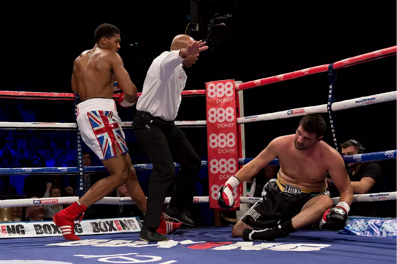 Anthony Joshua showed what the fuss is about on O2 debut with seven punch combo KO