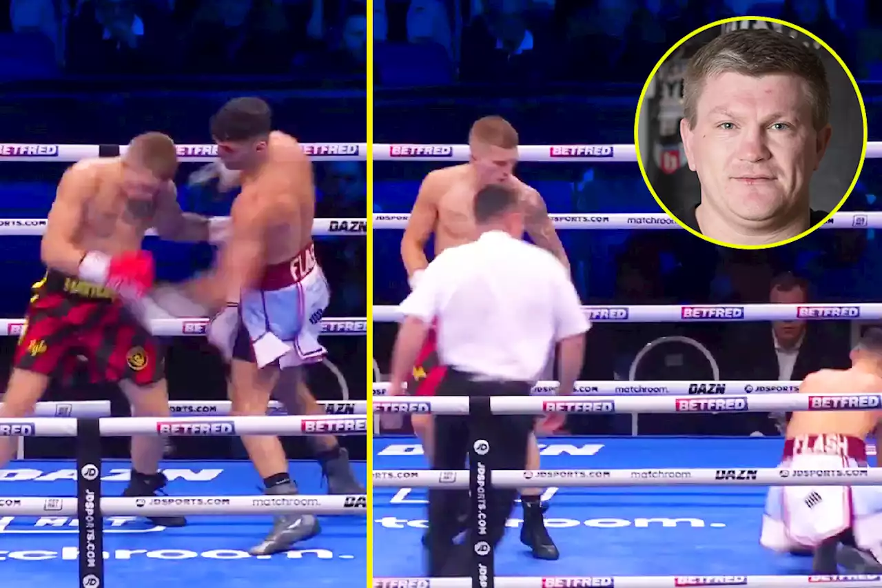 Campbell Hatton scores brutal body shot KO emulating his dad Ricky Hatton