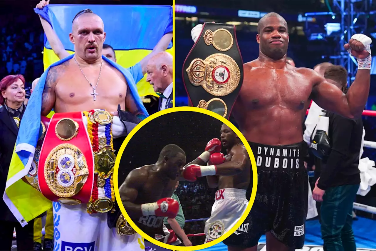 Usyk's promoter says Dubois could cause an upset like Rahman did against Lennox Lewis