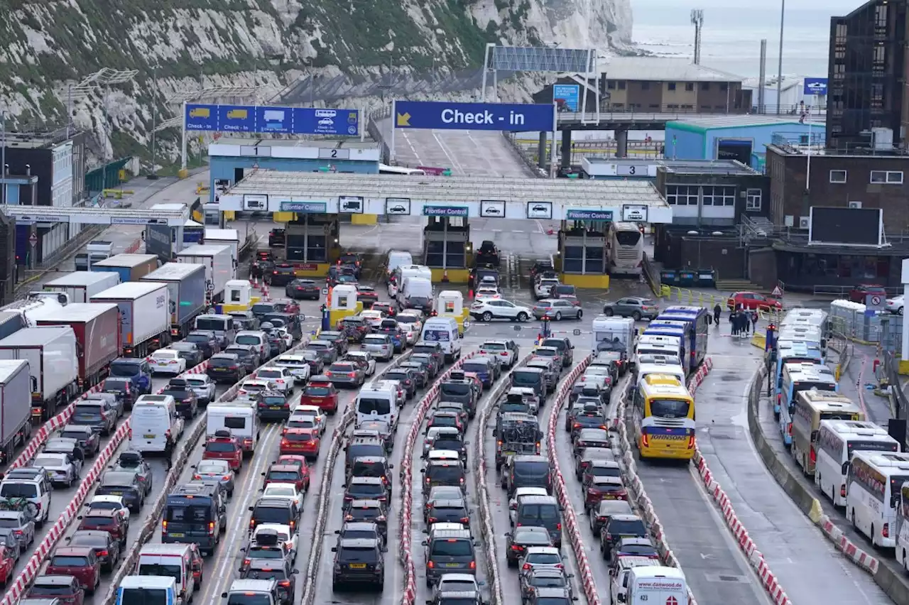 Drivers heading to France face three-hour queues as Port of Dover declares critical incident