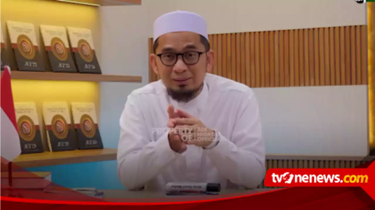 MasyaAllah Bikin Adem, Ustaz Adi Hidayat Beberkan Ayat Al Quran Tentang Rumah Tangga, Cocok Dikaji Pak Su dan Bunda