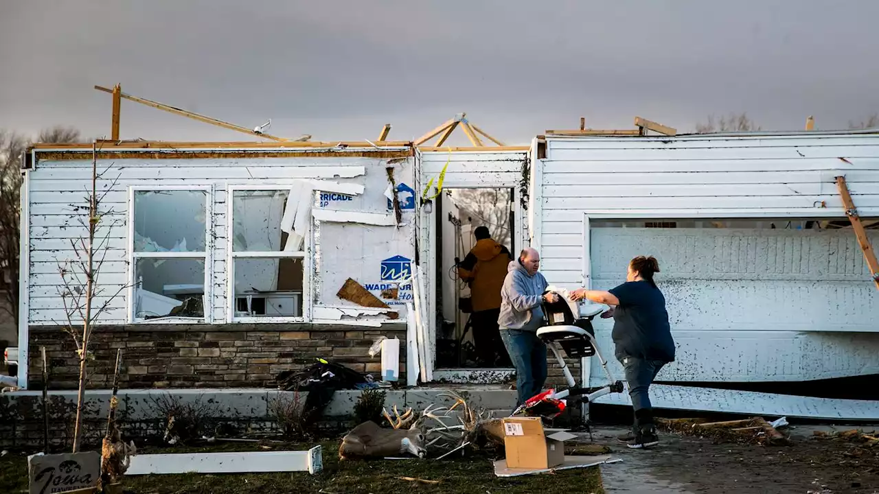 Tornadoes spawned by huge system pulverize homes; 1 dead