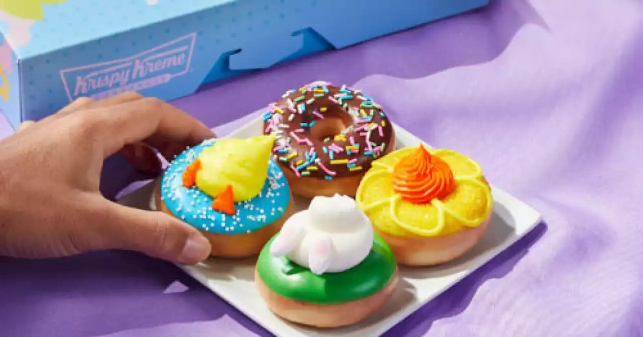 Krispy Kreme’s new spring mini doughnuts are tiny and adorable