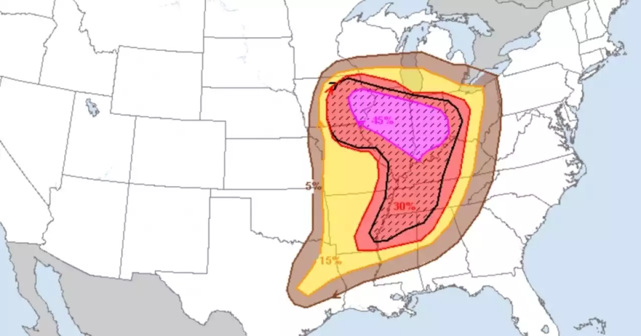 Severe weather warning: Storms, tornadoes to move across US Friday