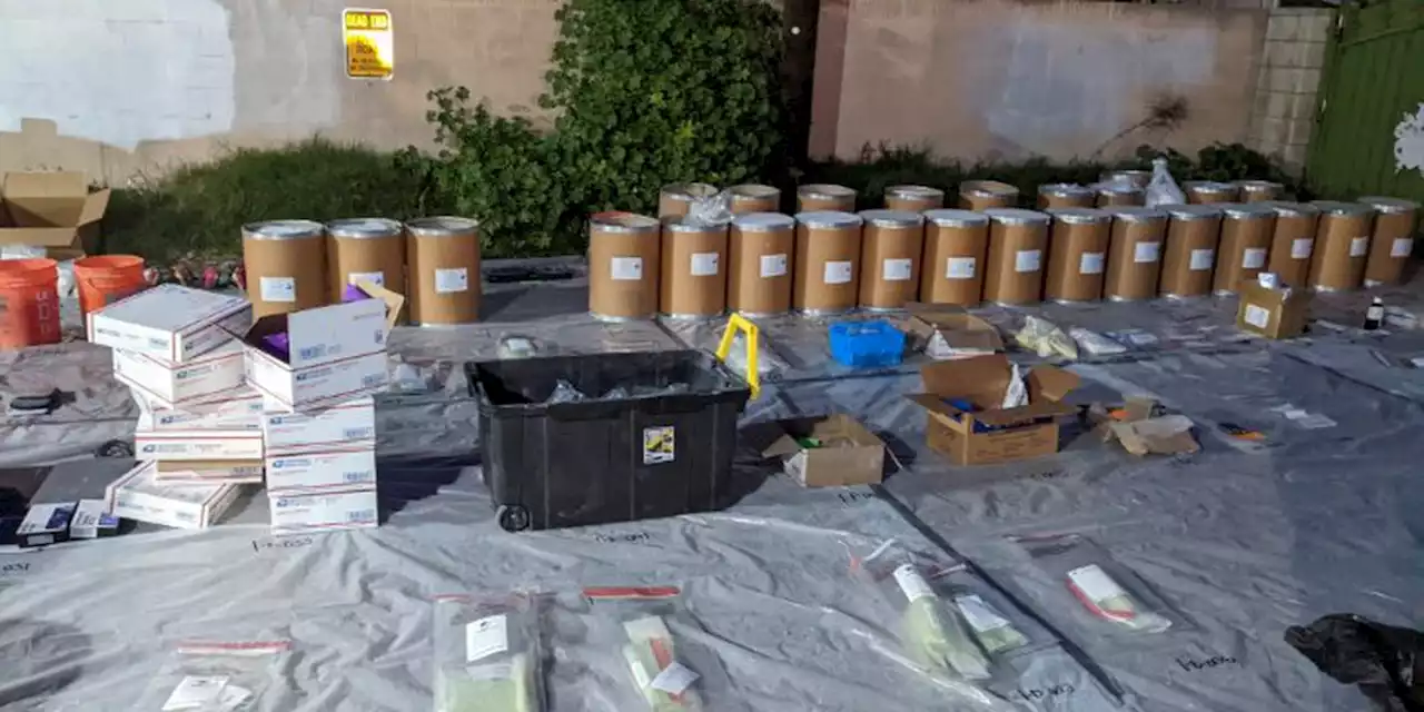 FBI: Over 4,000 pounds of illegal pills seized from home drug lab