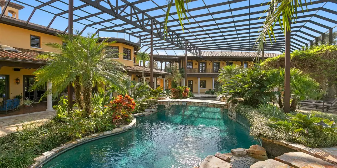 WSJ News Exclusive | Near Tampa, a Hacienda-Style Home on 200 Acres Lists for $19 Million