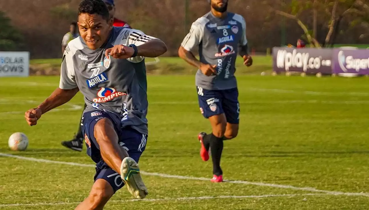 Carlos Bacca regresa a la titular de Junior contra Alianza Petrolera