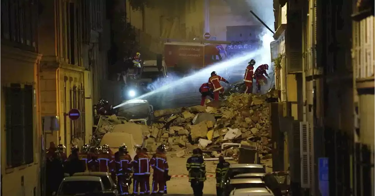 Eight people missing in fiery collapse of Marseille building