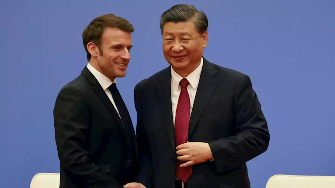 Xi and Macron met to discuss Ukraine, but the Chinese leader had another problem on his mind