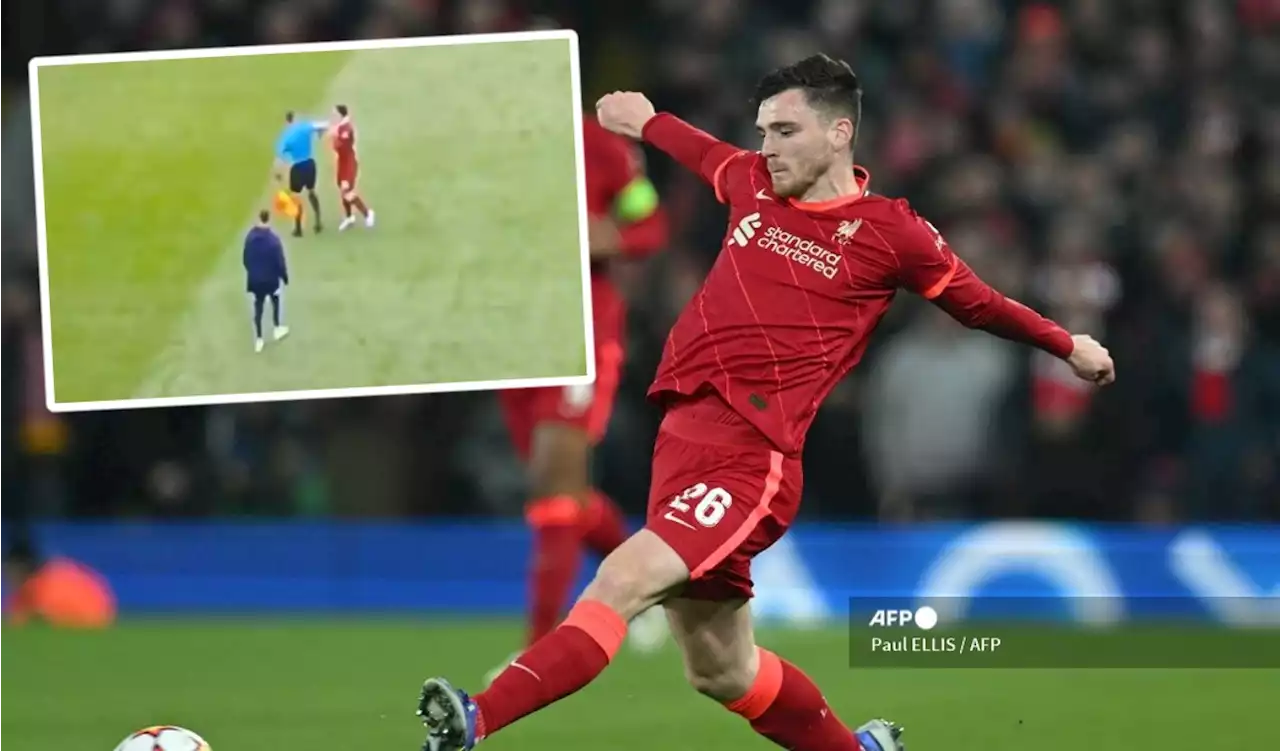 [Video] ¿Qué pasó ahí, juez?: codazo de árbitro a un jugador de Liverpool en la Premier League