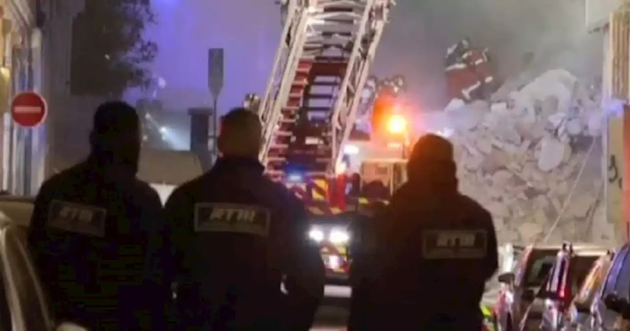 8 people feared under the rubble after buildings collapse in Marseille