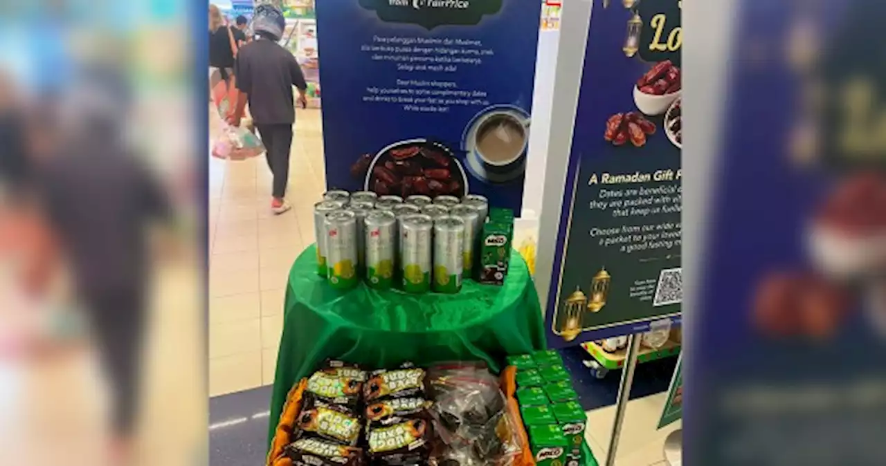 Free Ramadan treats at Fairprice 'not for Indians'? Supermarket chain apologises after couple share encounter