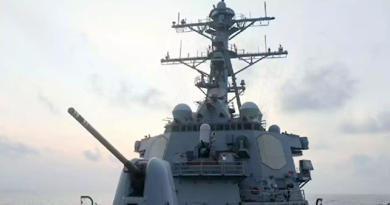 US Navy says destroyer conducts navigational rights mission in South China Sea