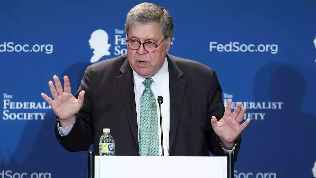 Barr says Trump's 'the weakest' GOP 2024 candidate and he'll likely 'lose again to Biden'